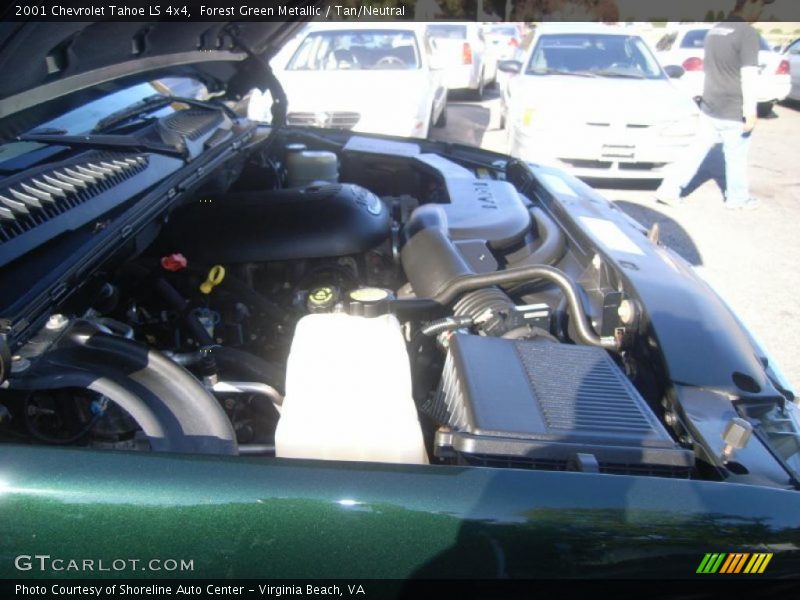 Forest Green Metallic / Tan/Neutral 2001 Chevrolet Tahoe LS 4x4