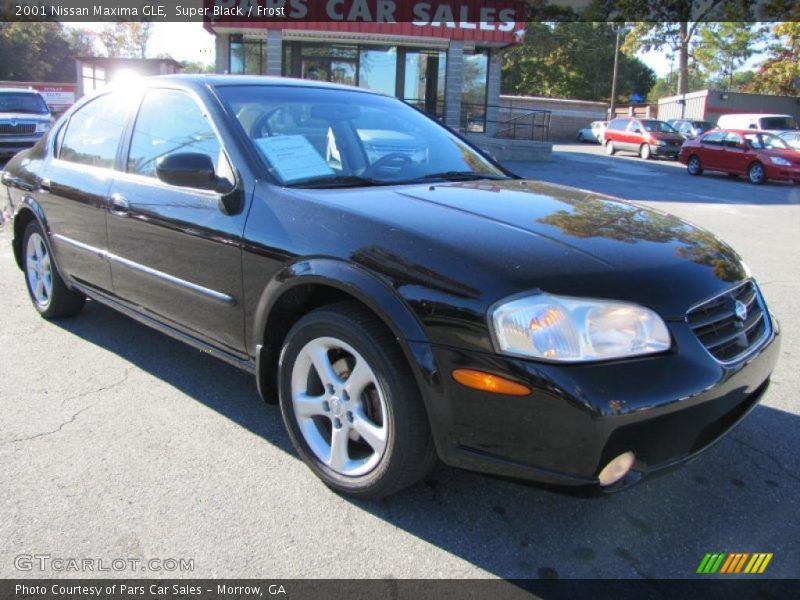 Super Black / Frost 2001 Nissan Maxima GLE