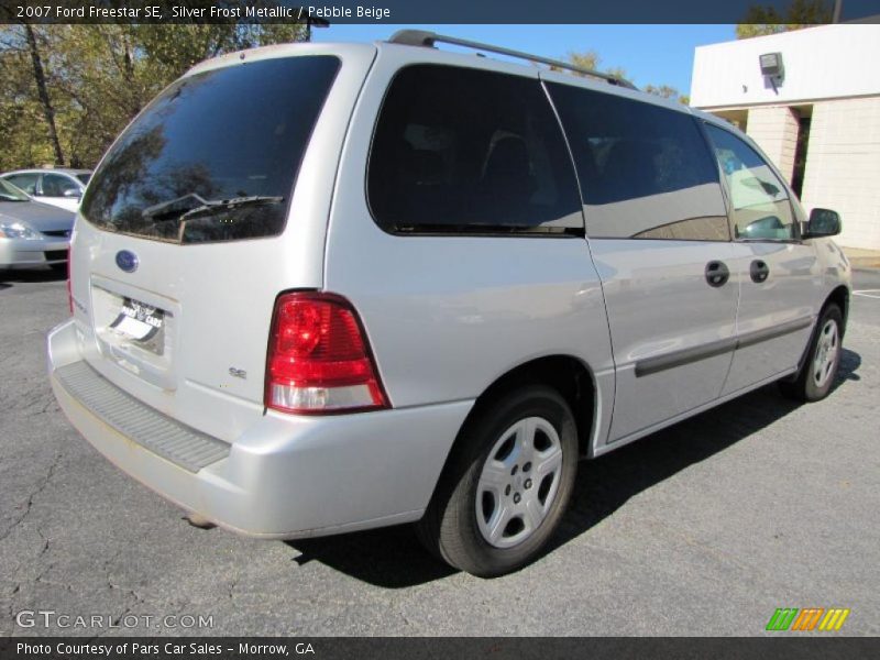 Silver Frost Metallic / Pebble Beige 2007 Ford Freestar SE