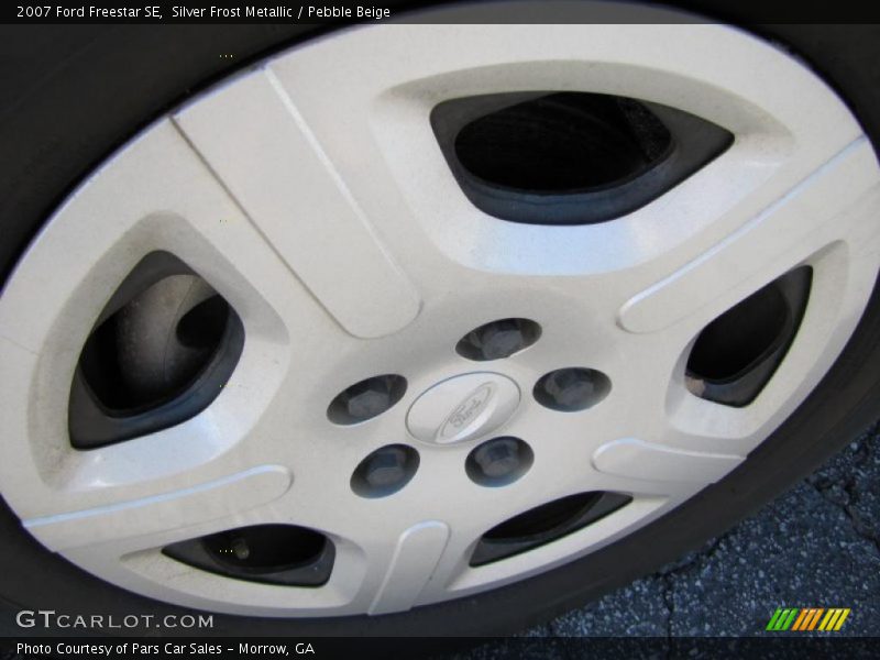 Silver Frost Metallic / Pebble Beige 2007 Ford Freestar SE