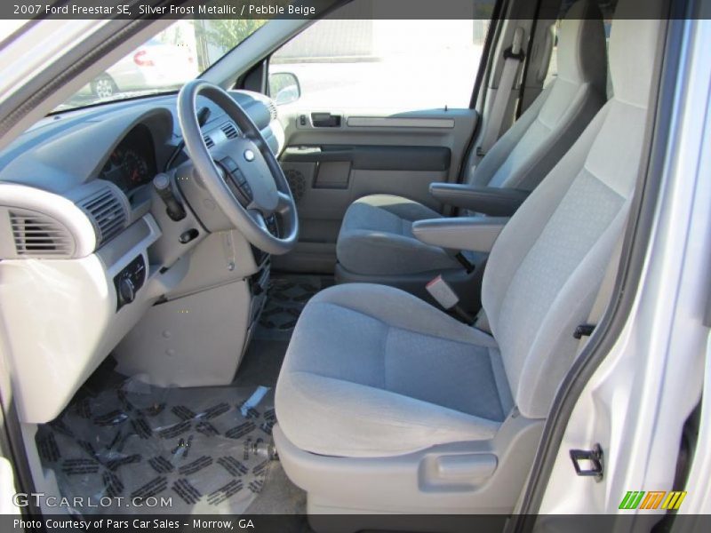  2007 Freestar SE Pebble Beige Interior