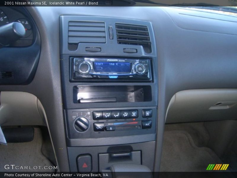 Icelandic White Pearl / Blond 2001 Nissan Maxima SE