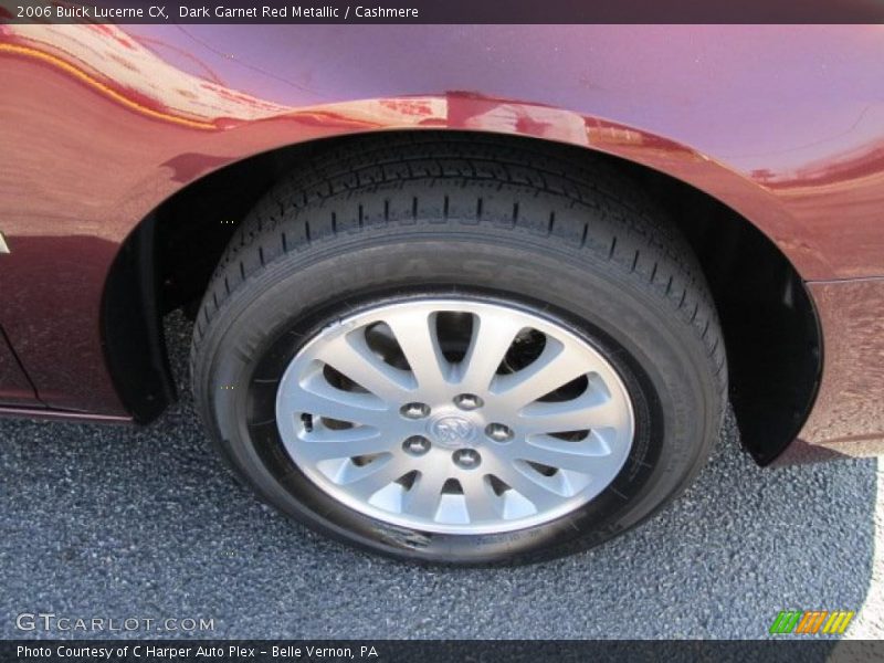 Dark Garnet Red Metallic / Cashmere 2006 Buick Lucerne CX