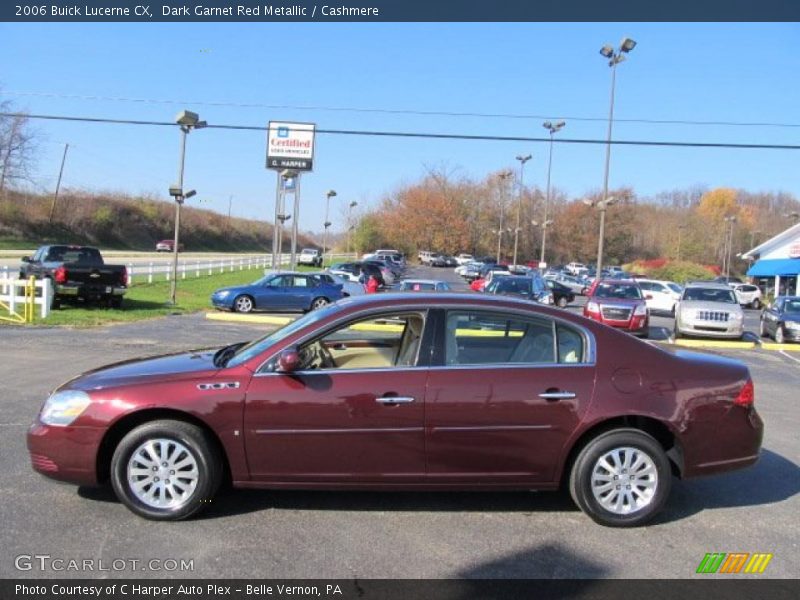 Dark Garnet Red Metallic / Cashmere 2006 Buick Lucerne CX