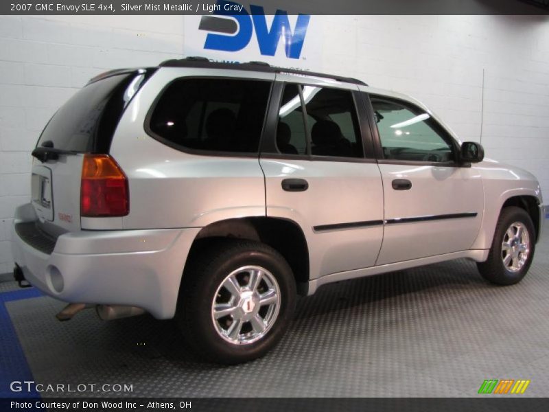 Silver Mist Metallic / Light Gray 2007 GMC Envoy SLE 4x4