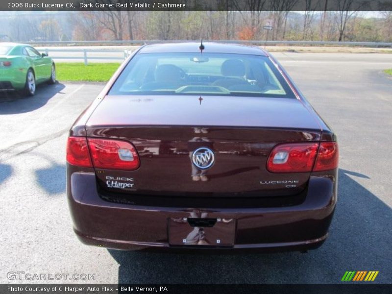 Dark Garnet Red Metallic / Cashmere 2006 Buick Lucerne CX