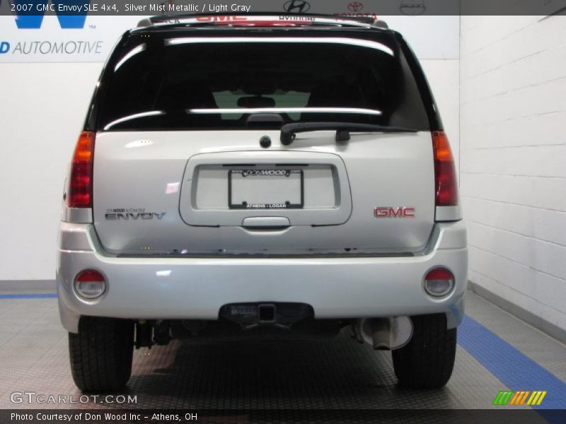 Silver Mist Metallic / Light Gray 2007 GMC Envoy SLE 4x4