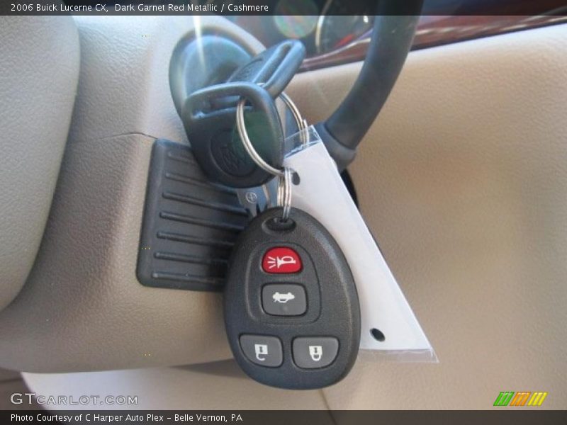 Dark Garnet Red Metallic / Cashmere 2006 Buick Lucerne CX