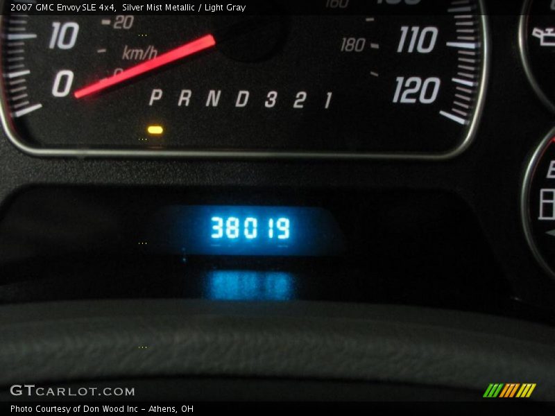 Silver Mist Metallic / Light Gray 2007 GMC Envoy SLE 4x4