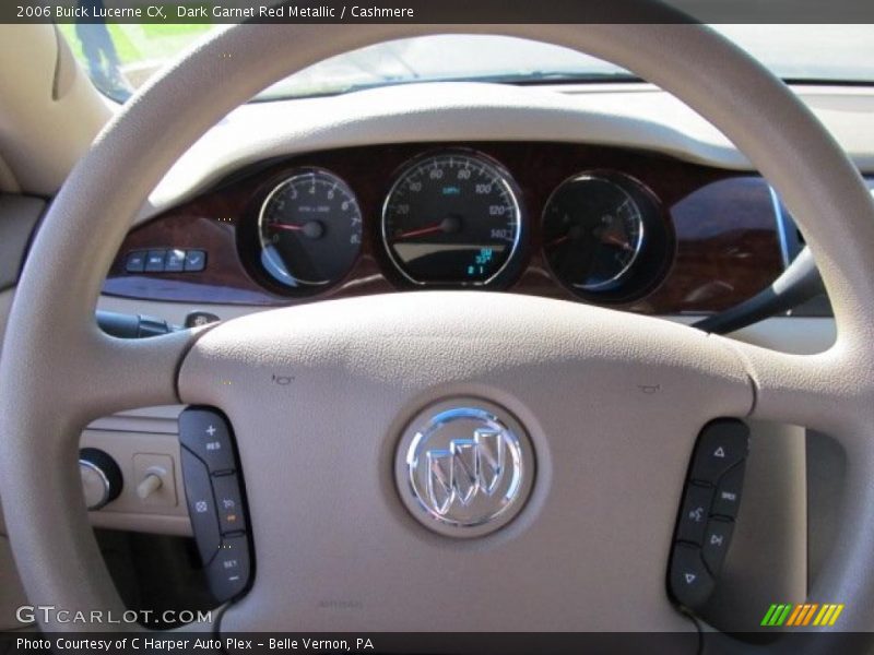 Dark Garnet Red Metallic / Cashmere 2006 Buick Lucerne CX