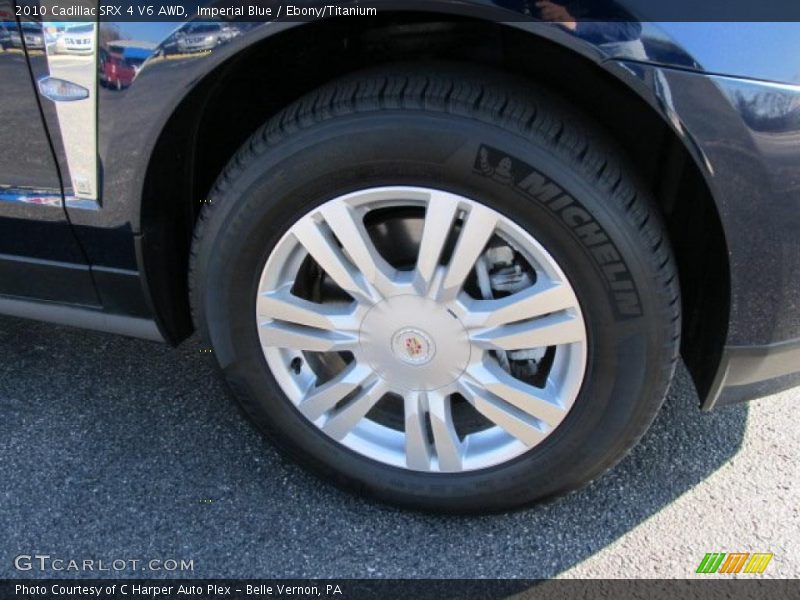 Imperial Blue / Ebony/Titanium 2010 Cadillac SRX 4 V6 AWD