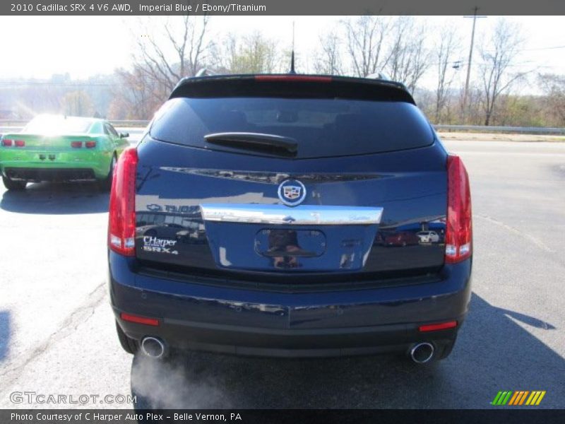 Imperial Blue / Ebony/Titanium 2010 Cadillac SRX 4 V6 AWD