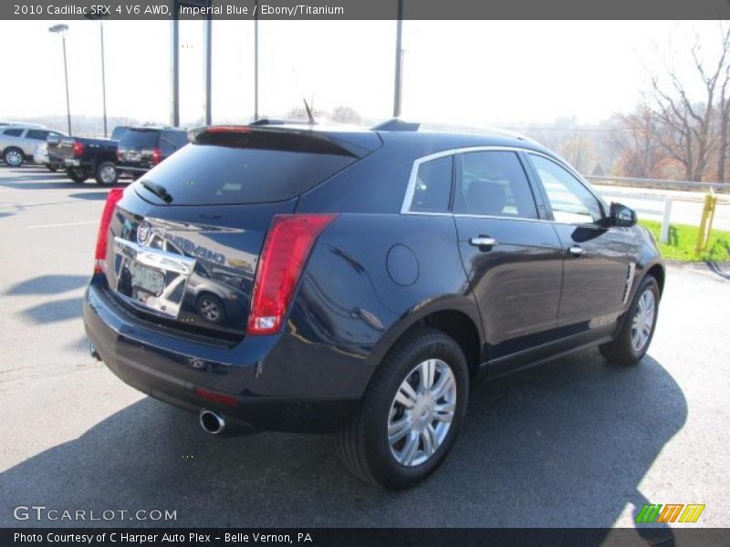 Imperial Blue / Ebony/Titanium 2010 Cadillac SRX 4 V6 AWD