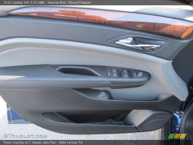 Imperial Blue / Ebony/Titanium 2010 Cadillac SRX 4 V6 AWD