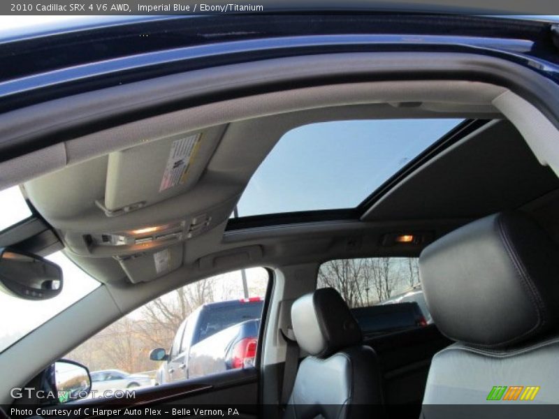 Sunroof of 2010 SRX 4 V6 AWD