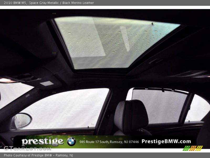 Space Gray Metallic / Black Merino Leather 2010 BMW M5