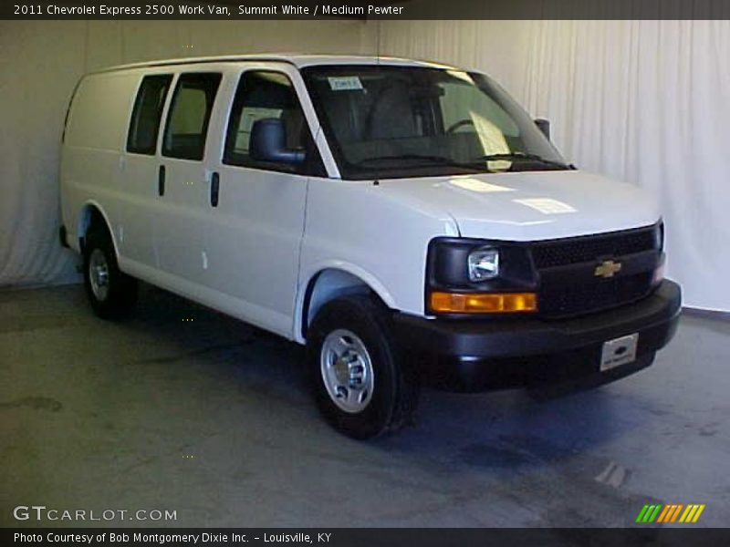 Summit White / Medium Pewter 2011 Chevrolet Express 2500 Work Van