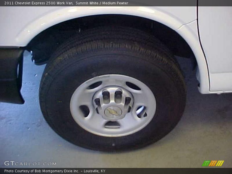 Summit White / Medium Pewter 2011 Chevrolet Express 2500 Work Van