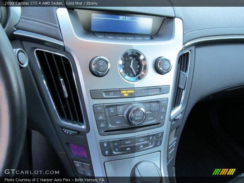 Controls of 2009 CTS 4 AWD Sedan