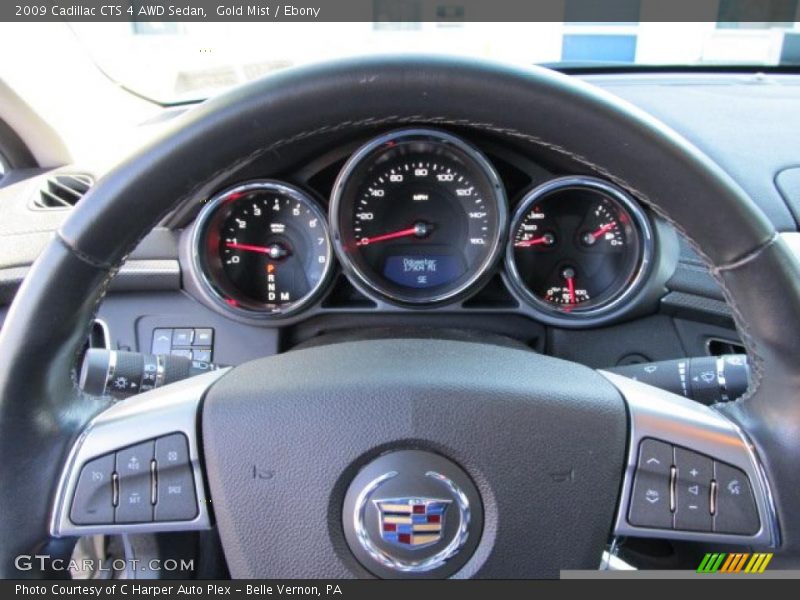 Controls of 2009 CTS 4 AWD Sedan