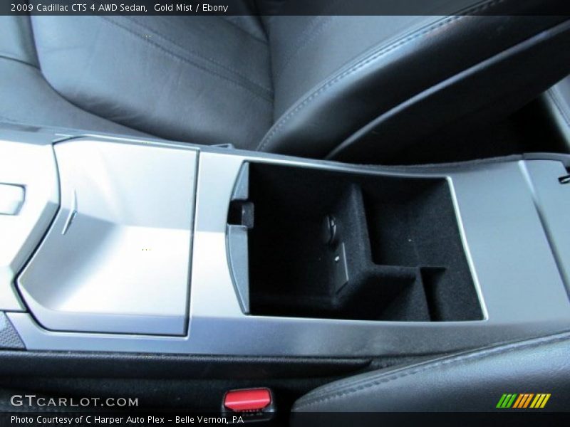 Gold Mist / Ebony 2009 Cadillac CTS 4 AWD Sedan
