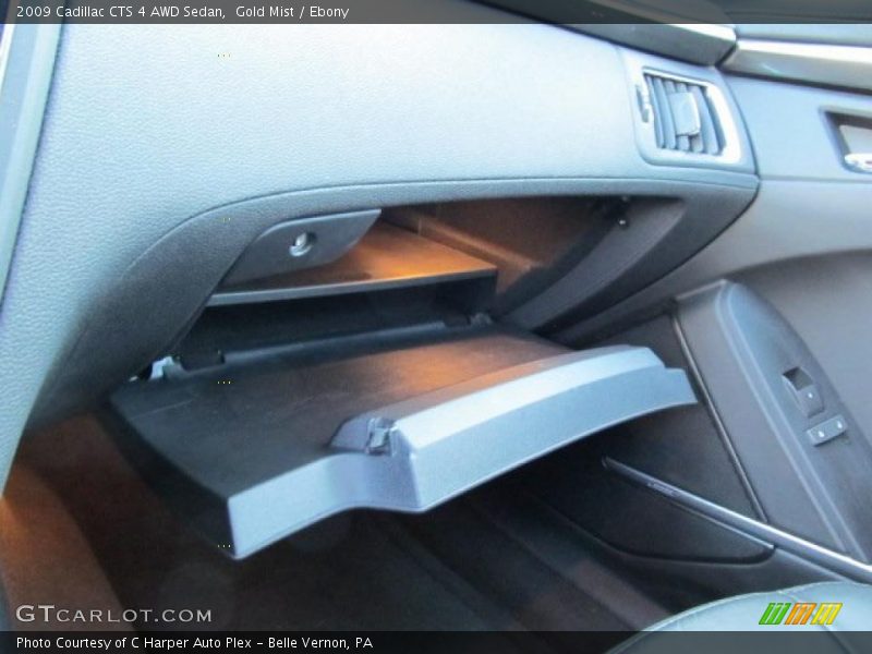 Gold Mist / Ebony 2009 Cadillac CTS 4 AWD Sedan