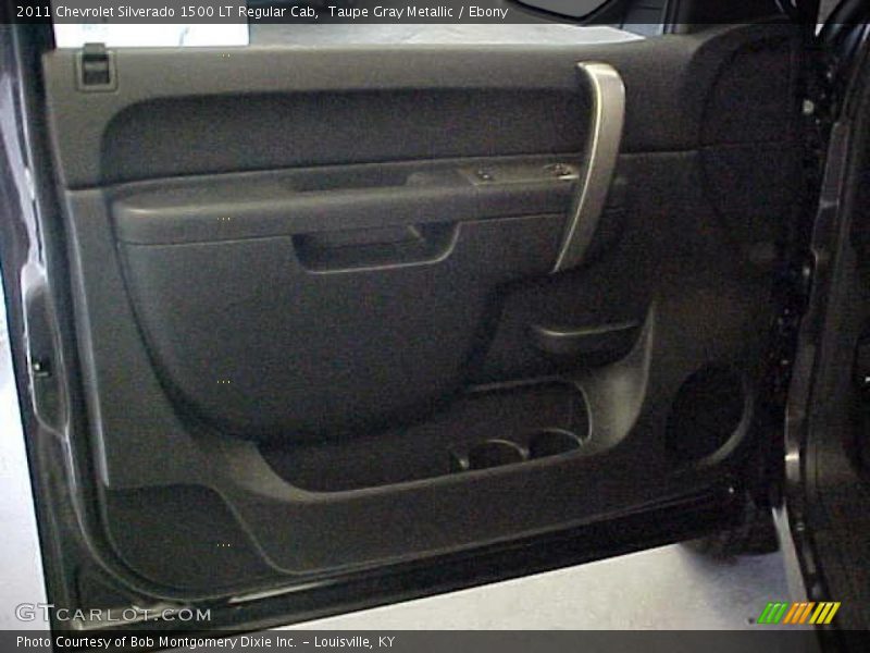 Taupe Gray Metallic / Ebony 2011 Chevrolet Silverado 1500 LT Regular Cab