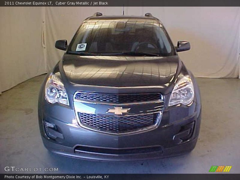 Cyber Gray Metallic / Jet Black 2011 Chevrolet Equinox LT