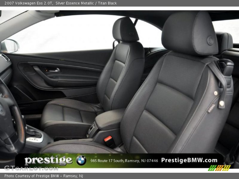 Silver Essence Metallic / Titan Black 2007 Volkswagen Eos 2.0T