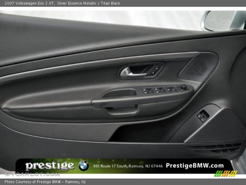 Silver Essence Metallic / Titan Black 2007 Volkswagen Eos 2.0T