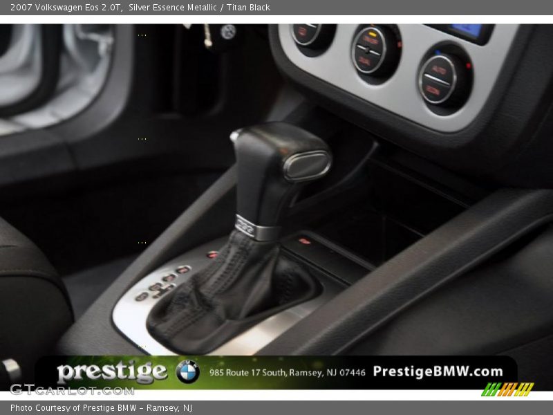 Silver Essence Metallic / Titan Black 2007 Volkswagen Eos 2.0T