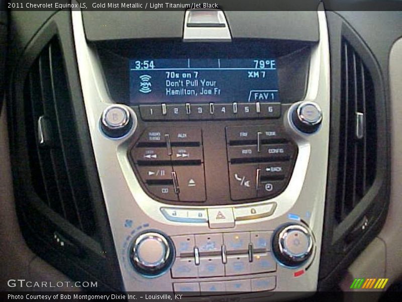 Controls of 2011 Equinox LS