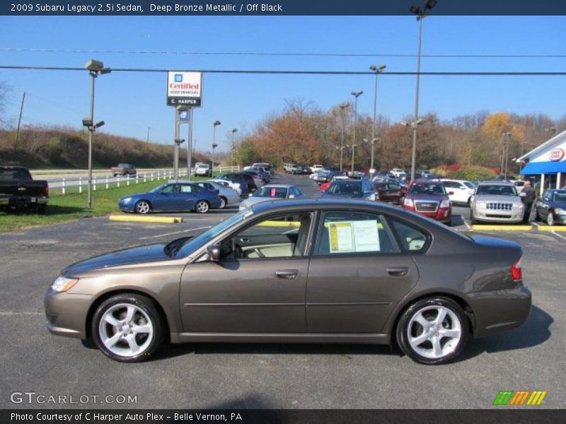 2009 Legacy 2.5i Sedan Deep Bronze Metallic