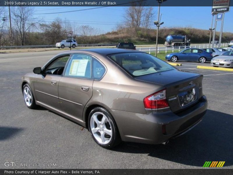  2009 Legacy 2.5i Sedan Deep Bronze Metallic