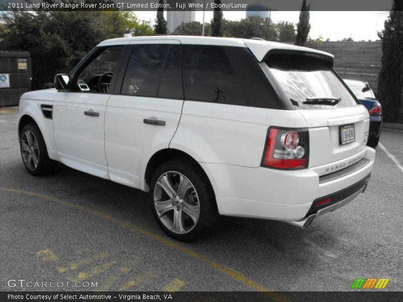 Fuji White / Ebony/Lunar 2011 Land Rover Range Rover Sport GT Limited Edition