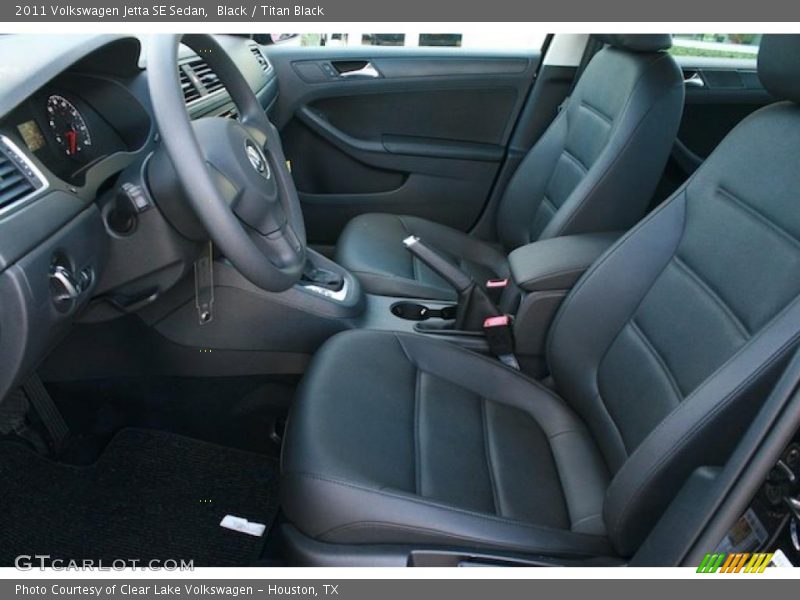 Black / Titan Black 2011 Volkswagen Jetta SE Sedan