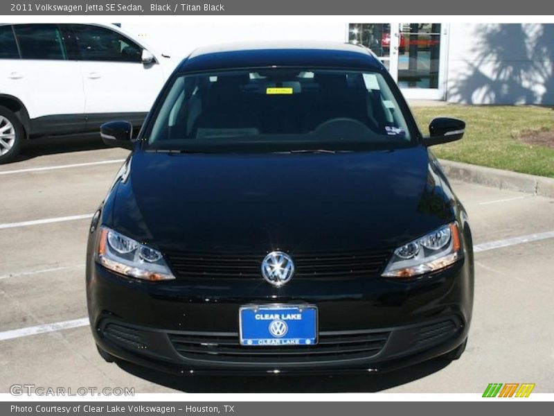 Black / Titan Black 2011 Volkswagen Jetta SE Sedan