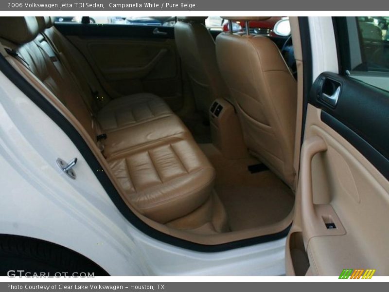 Campanella White / Pure Beige 2006 Volkswagen Jetta TDI Sedan