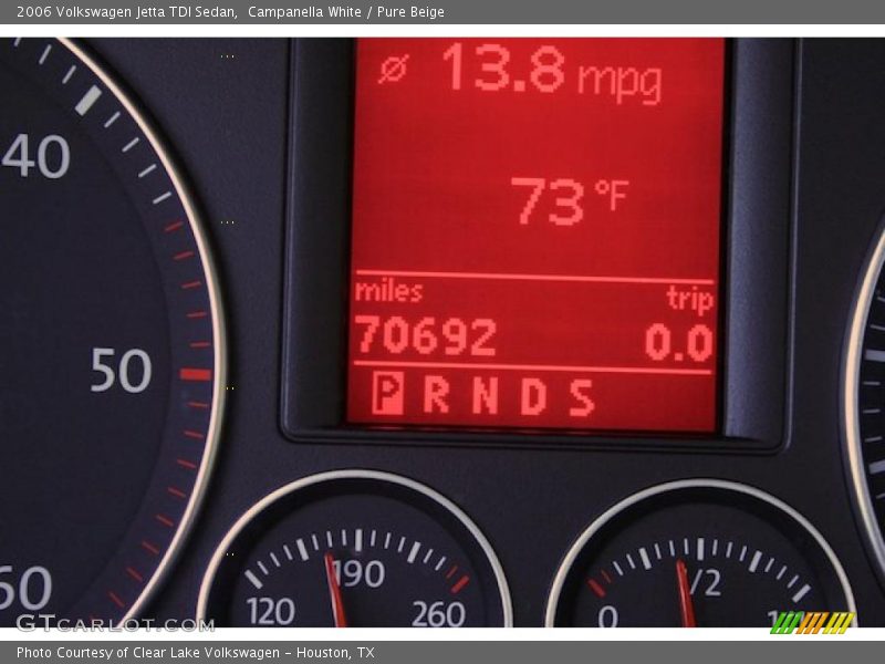 Campanella White / Pure Beige 2006 Volkswagen Jetta TDI Sedan