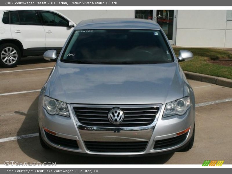 Reflex Silver Metallic / Black 2007 Volkswagen Passat 2.0T Sedan