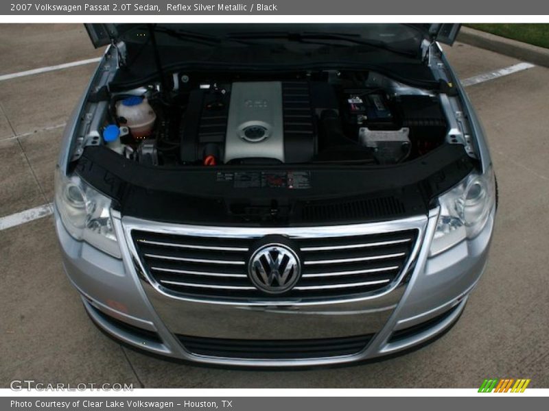 Reflex Silver Metallic / Black 2007 Volkswagen Passat 2.0T Sedan