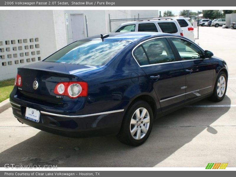 Shadow Blue / Pure Beige 2006 Volkswagen Passat 2.0T Sedan
