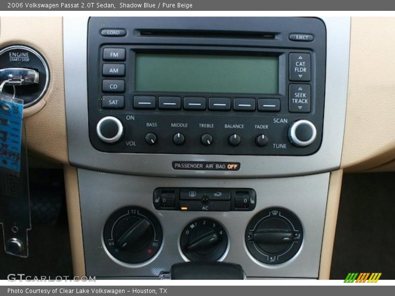 Shadow Blue / Pure Beige 2006 Volkswagen Passat 2.0T Sedan