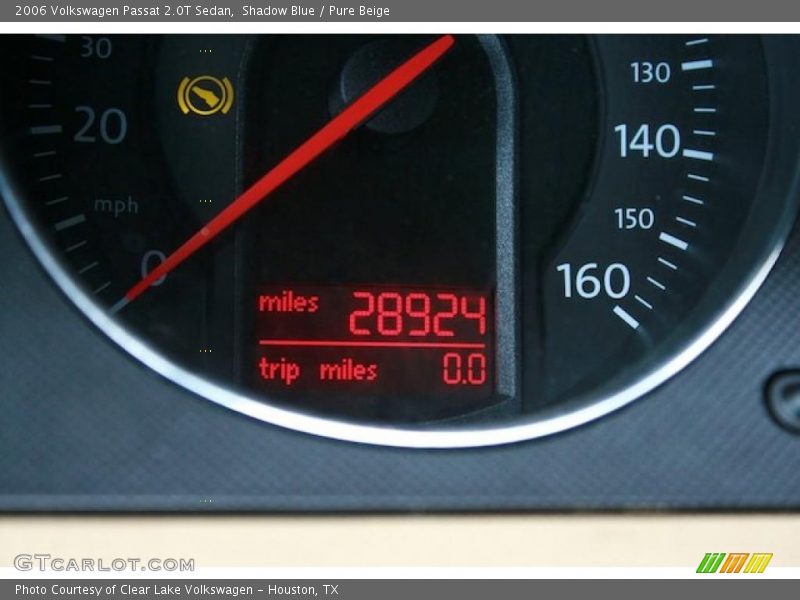 Shadow Blue / Pure Beige 2006 Volkswagen Passat 2.0T Sedan