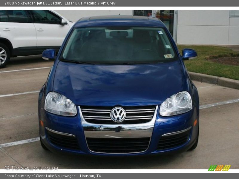 Laser Blue Metallic / Art Grey 2008 Volkswagen Jetta SE Sedan