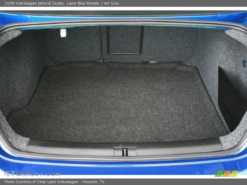 Laser Blue Metallic / Art Grey 2008 Volkswagen Jetta SE Sedan
