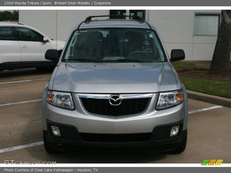 Brilliant Silver Metallic / Graystone 2009 Mazda Tribute i Sport