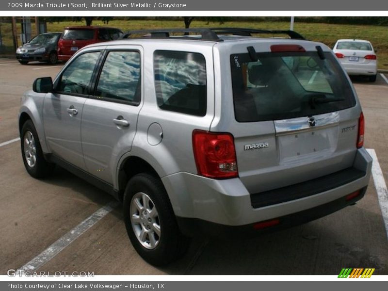Brilliant Silver Metallic / Graystone 2009 Mazda Tribute i Sport