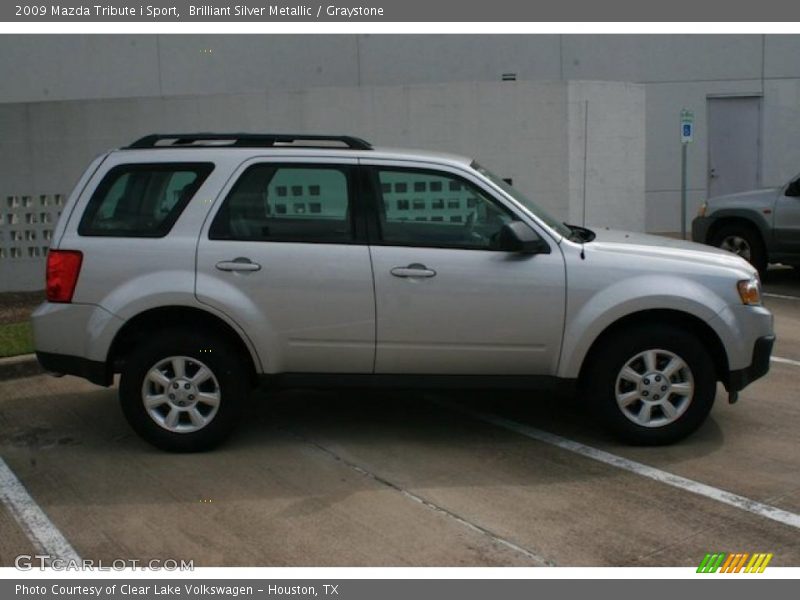 Brilliant Silver Metallic / Graystone 2009 Mazda Tribute i Sport