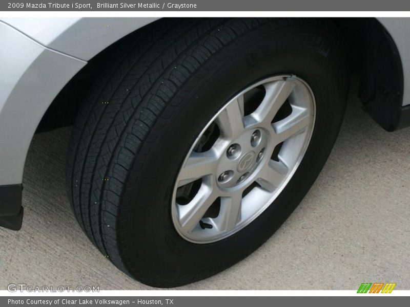 Brilliant Silver Metallic / Graystone 2009 Mazda Tribute i Sport